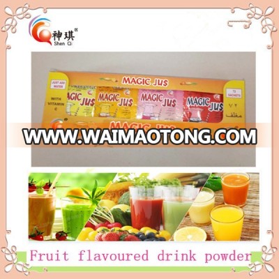 HALAL,QS,KOSHER,HACCP,ISO,FDA Certification compound fruit jus flavour INSTANT DRINK powder